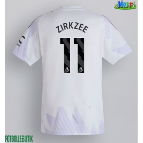 Manchester United Joshua Zirkzee #11 Bortatröja 2025-26 Kortärmad